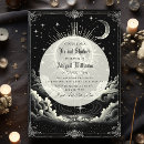 Search for moon and stars bridal shower invitations Bride