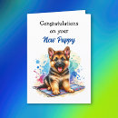 Search for german congratulations cards Puppy