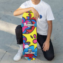 Search for comic heroes skateboards Colourful