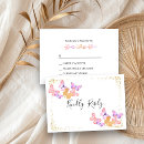 Search for butterflies rsvp cards Butterfly