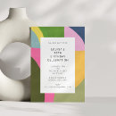 Search for abstract art invitations Contemporary