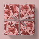 Search for geometric shapes wrapping paper Abstract