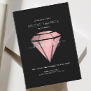 Search for rosegold invitations Black
