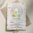 Search for irish rainbow invitations Shamrock
