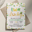 Search for st patricks day birthday invitations Watercolor