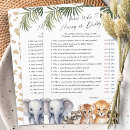 Search for giraffe baby shower games Elephant