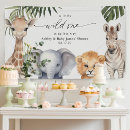 Search for baby boy shower backdrops Safari animals