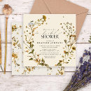Search for dried flower invitations Elegant