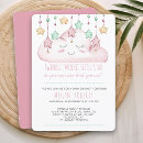 Search for cloud baby girl shower invitations Mother to be