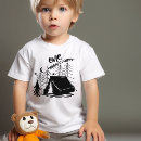 Search for happiness baby shirts Camping