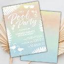 Search for palm leaves birthday invitations Cute