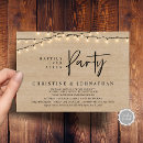 Search for reception after elopement weddings String lights