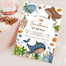 Search for whale birthday invitations Shark birthday party