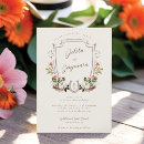 Search for horseshoe wedding invitations Watercolor