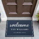 Search for family name doormats Welcome