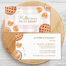 Search for gingham business cards Pastry chef