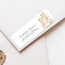 Search for pearls return address labels Bridal shower