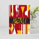 Search for restaurant invitations Retro