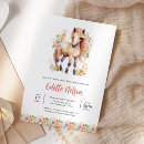 Search for floral horse invitations Watercolor