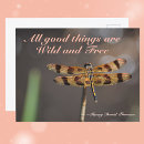 Search for good things postcards Wild and free