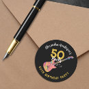 Search for pink guitar stickers Rock and roll