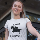 Search for get over it tshirts Jumping