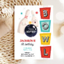 Search for teenage boy invitations Bowling party