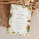 Search for sunflower photo invitations Spring summer fall