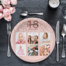 Search for 18th birthday plates Rose gold