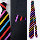 Search for multicolored striped ties Modern