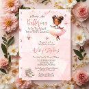 Search for african american baby girl shower invitations Modern