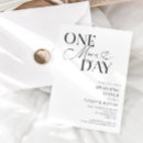 Search for one day invitations Elegant