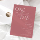 Search for one day invitations Elegant