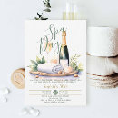 Search for adult spa party invitations For her