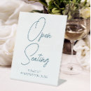 Search for open seating wedding signs Elegant