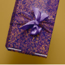 Search for gold and purple wrapping paper For her