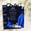 Search for blue dress invitations Silver
