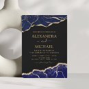 Search for navy turquoise wedding invitations Agate