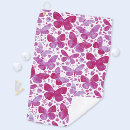 Search for pink golf towels Butterfly