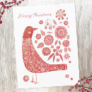 Search for scandi christmas cards Bird