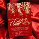 Search for 30th business anniversary Red