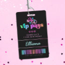Search for birthday party id badges Birthday vip pass