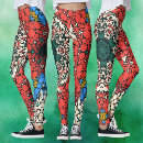 Search for red white blue leggings Geometric