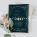 Search for navy and gold wedding invitations Celestial