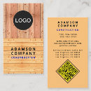 Search for building materials business cards Wood