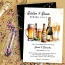 Search for bubble engagement party invitations Beer