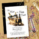 Search for champagne toast engagement party invitations Chic