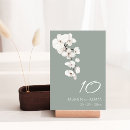 Search for floral wedding table cards Minimalist