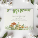Search for woodland bridal shower invitations Greenery