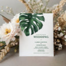 Search for monstera leaf wedding invitations Palm